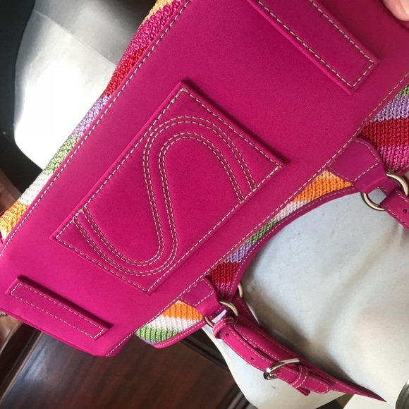 SAK like new large multicolor high quality bag - Picture 3 of 5